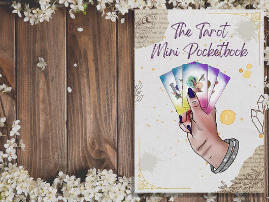 A video from polka dot teapot showcasing the tarot mini pocketbook